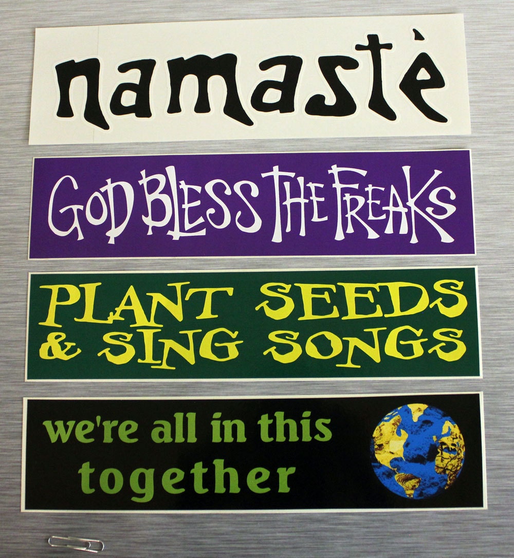 Root Concepts Best Selling Bumper Stickers Combo Pack Set Of 4