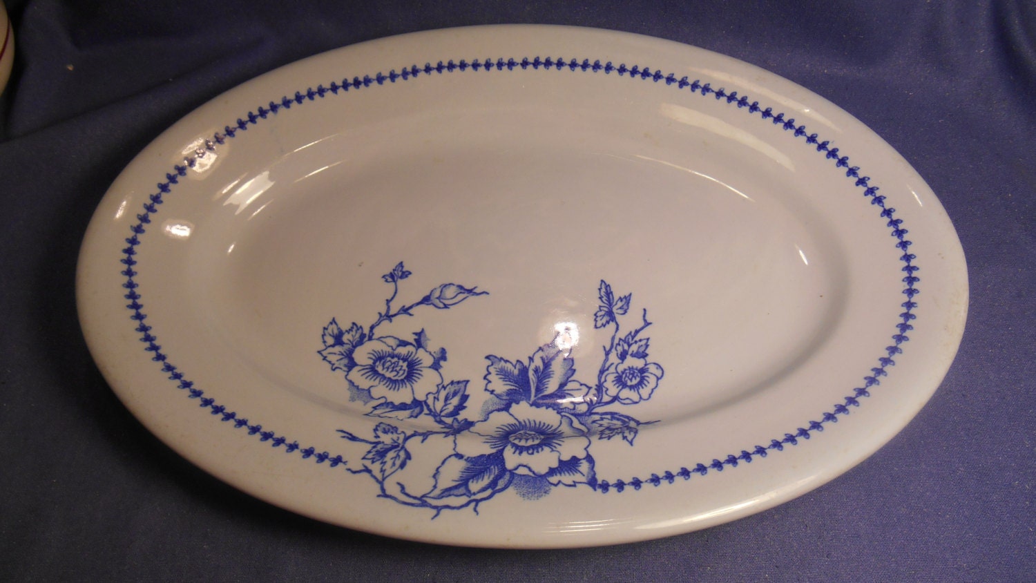 Buffalo China Blue Lune 14 inch restaurant platter Haute Juice