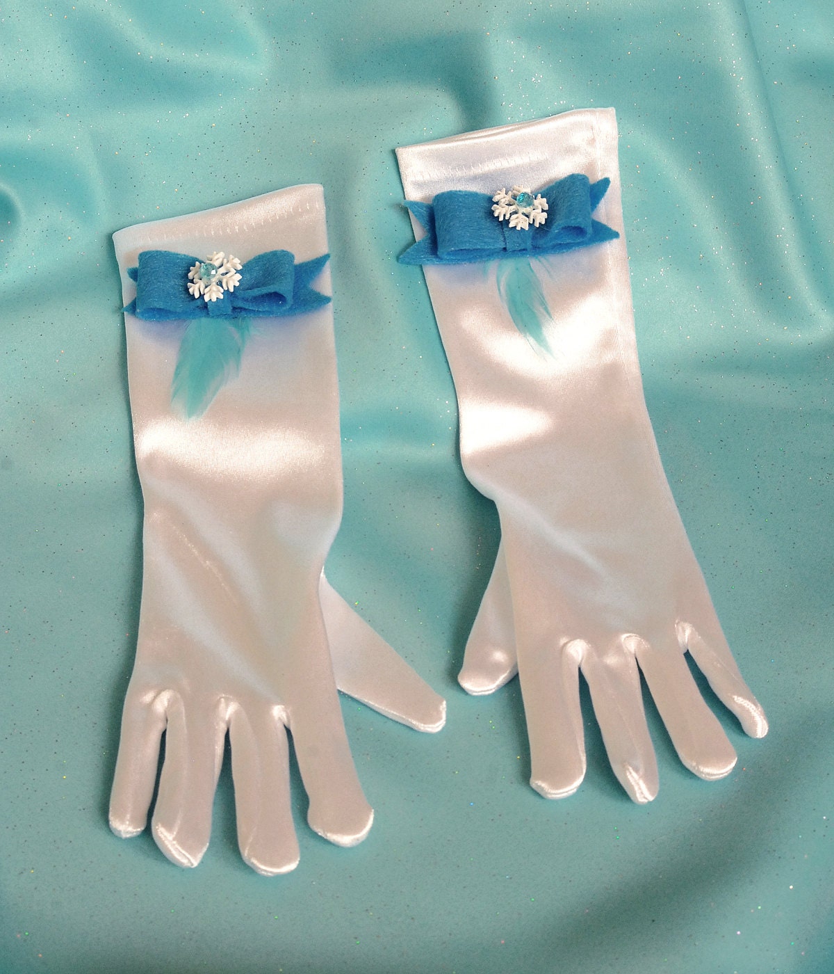 Frozen Queen Elsa Gloves