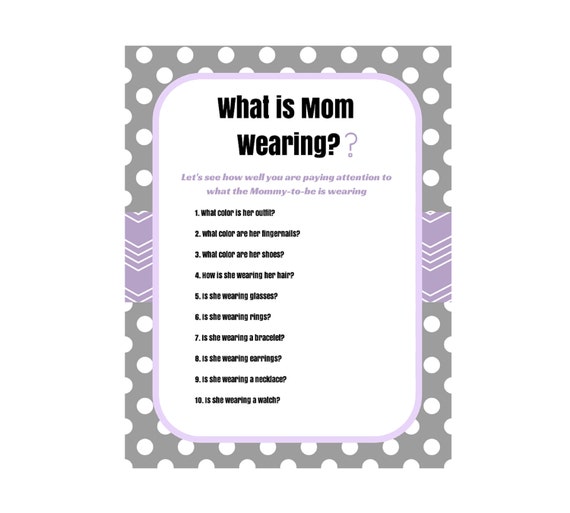 items-similar-to-what-is-mom-wearing-baby-shower-printable-games-girl-baby-shower-game-fun