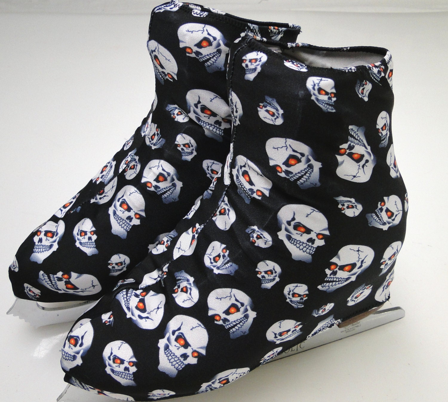 Sale 50 Off Skull Skate Boot Covers / Figure Skating / Ice