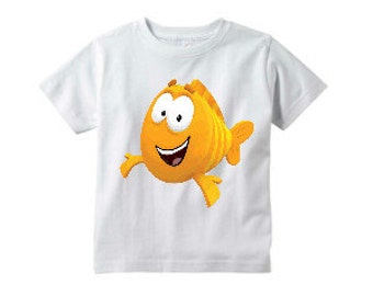 Bubbles Guppies Mr Grouper Custom T-shirt