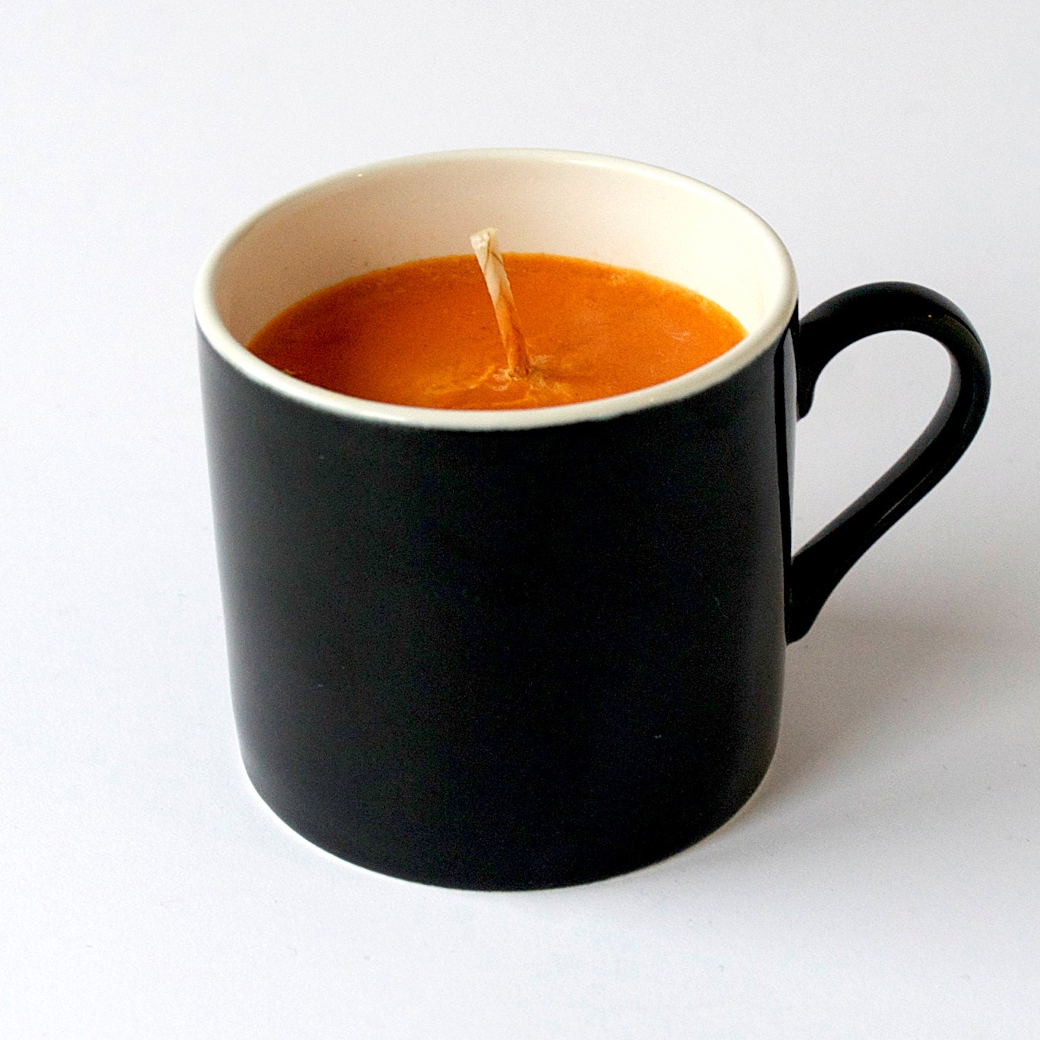 Coffee Mug Candle Hazelnut Coffee by YoursEliza on Etsy