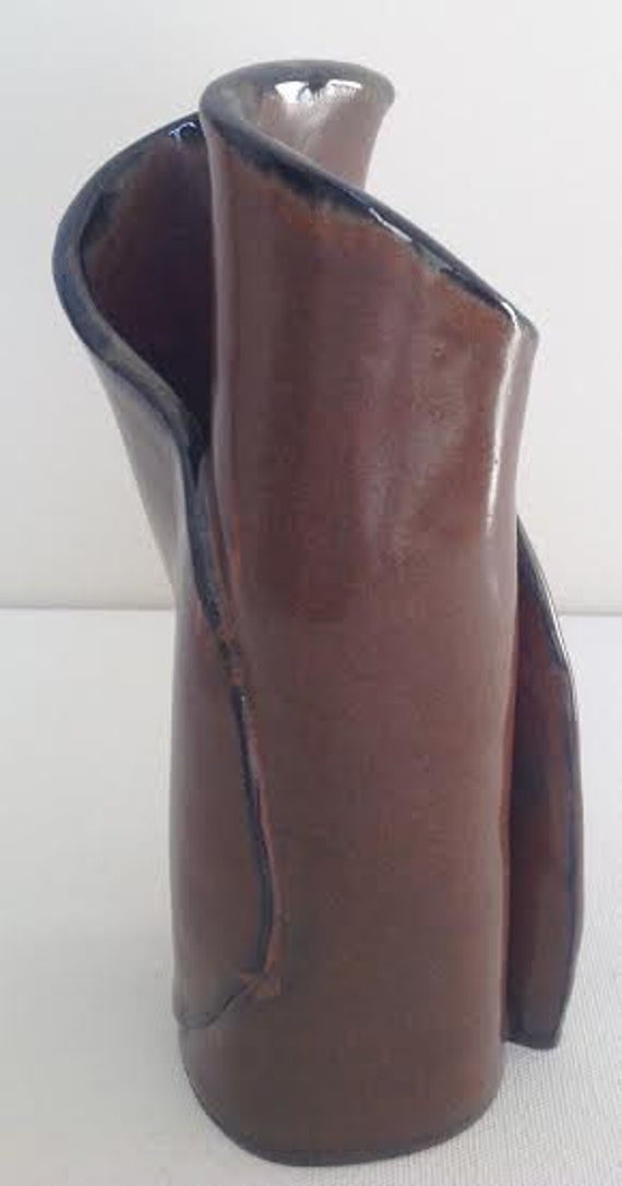 Slab Pottery Flower Vase