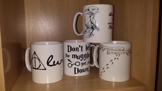Harry Potter **SET OF 4** Mugs