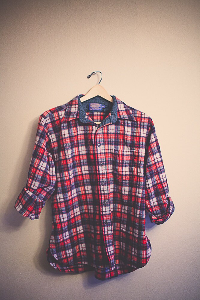 pendleton wool shirt vintage