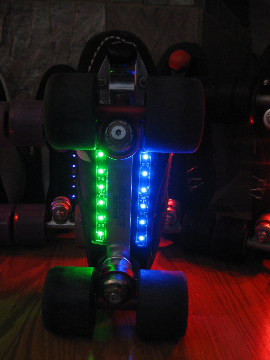 Daisy Chain RollerBrights LED lights for Skates