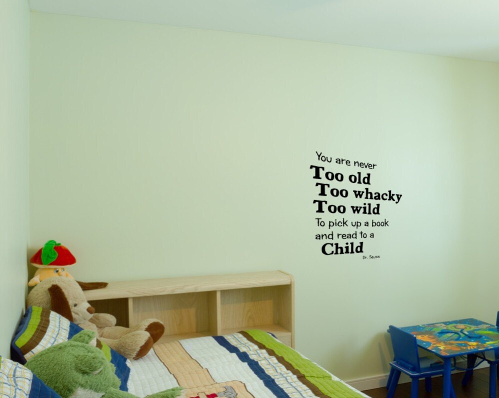 Childrens wall decal by CroziGraphics on Etsy