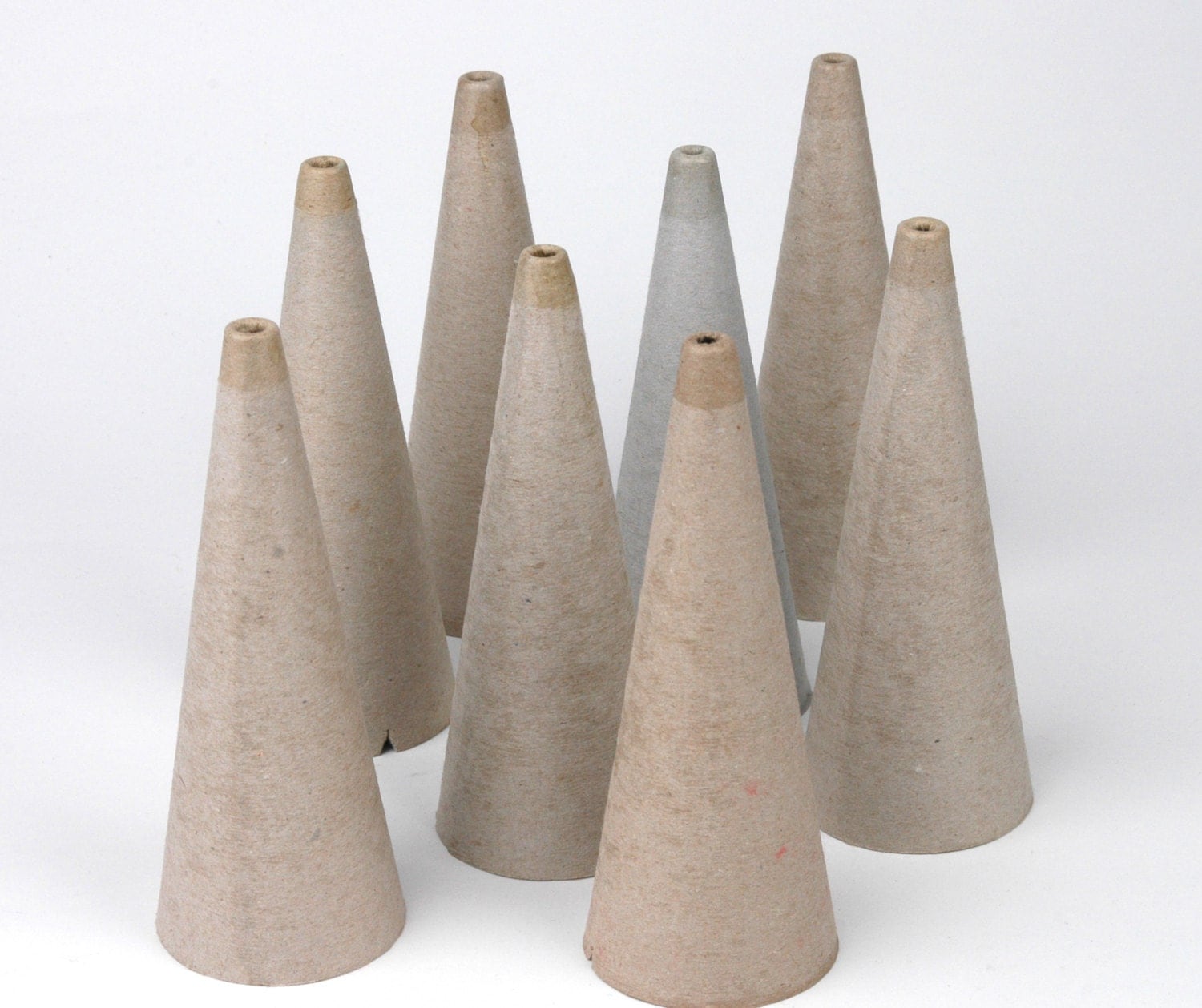 Cardboard Cones Yarn Spools Yarn Cones Rigid Cardboard Craft