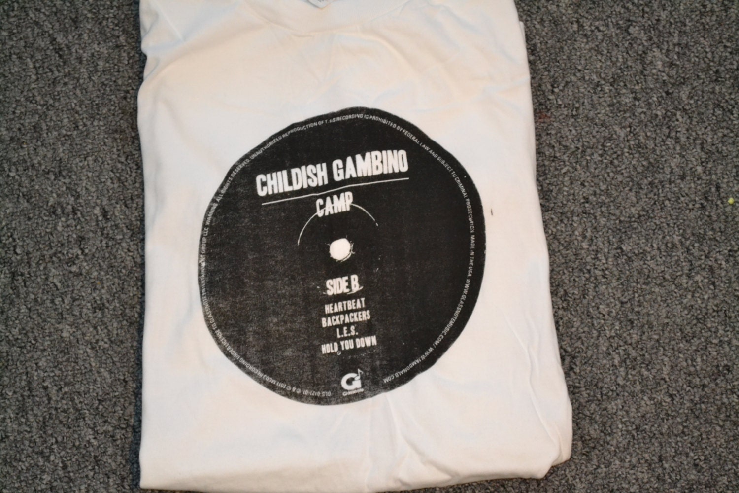 childish gambino white shirt