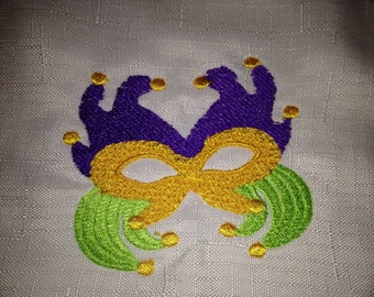 party napkins mardi gras