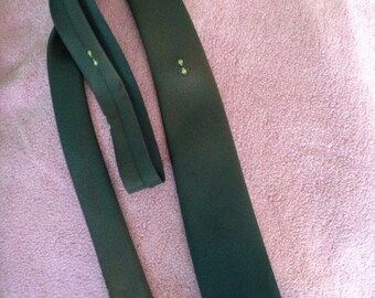 1950s Vintage Brown Necktie with Emblem