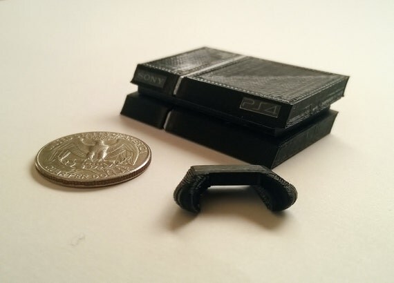 Mini Sony Playstation 4 3D Printed
