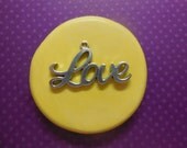 Love Wording Mold, silicone mold, craft mold, porcelain, resin, jewelry mold, food mold, pop up mold, clays mold, flexible, charms
