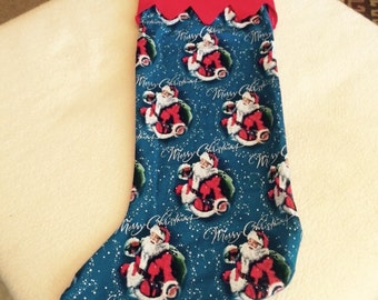 A Merry Christmas with Santas abound.
