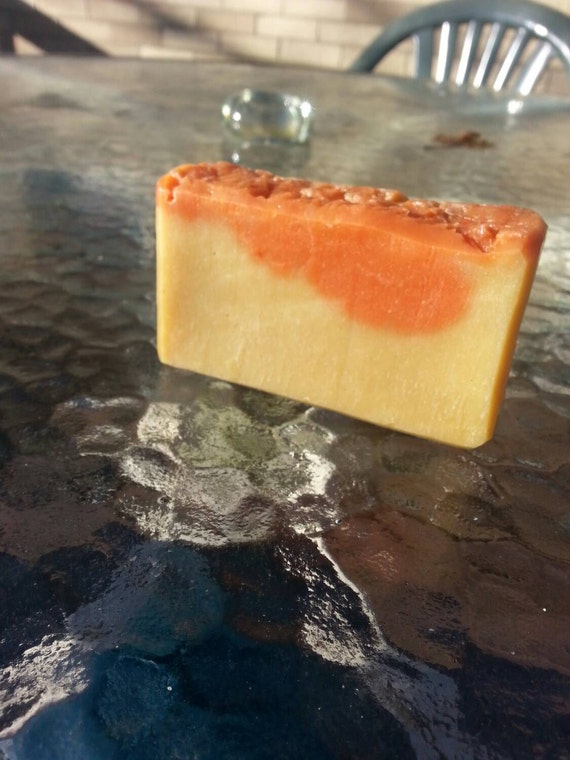 Pumpkin spice handcrafted soap