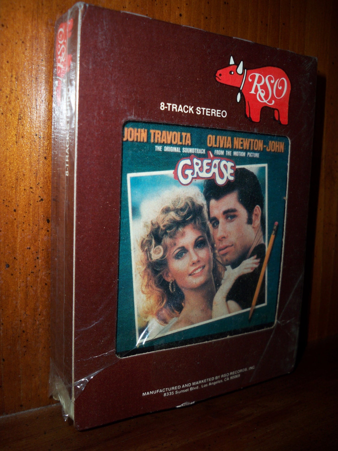 Grease Original Movie Soundtrack 8Track Tape