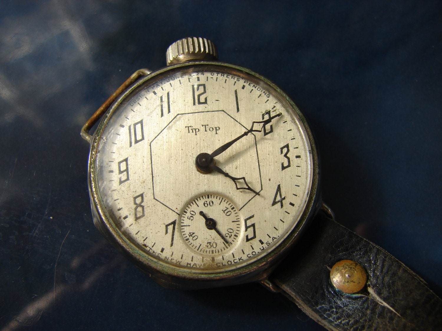 Tip Top WristWatch by The New Haven Clock Company