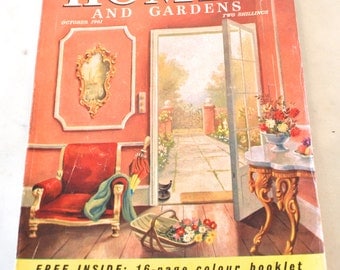 1961 october issue of homes and gardens magazine