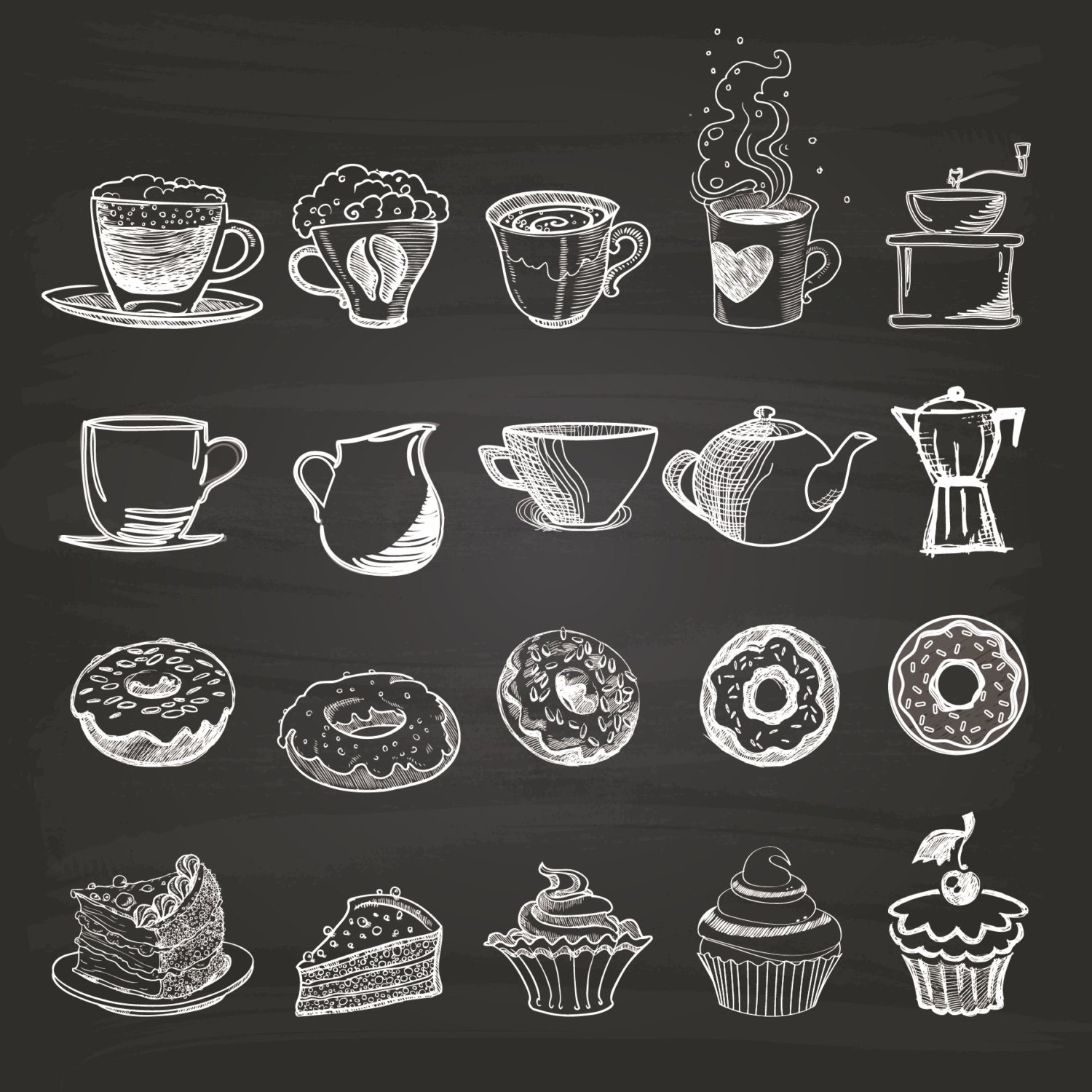 donut chalkboard art! Chalkboard art, Cafe chalkboard, Chalkboard designs