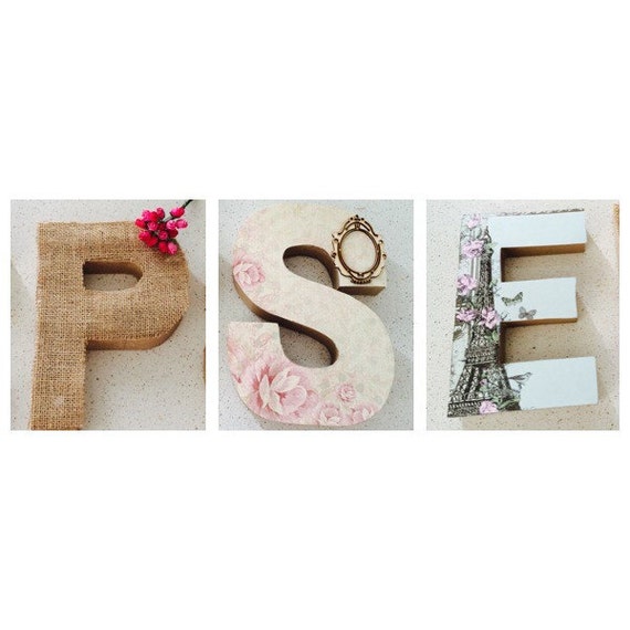 vintage shabby chic letters vintage shabby chic letters