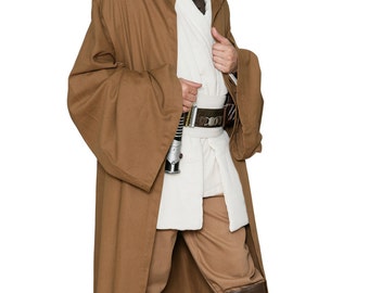 Star Wars Jedi Robe ONLY - Light Brown - Replica Star Wars Costume - JR 1425