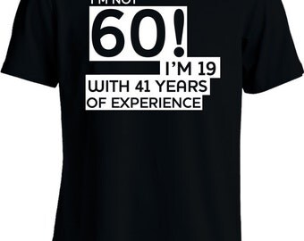 Popular Items For 60th Birthday Shirt On Etsy