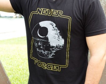 Star Wars Men's T-Shirt | Never Forget the Death Star