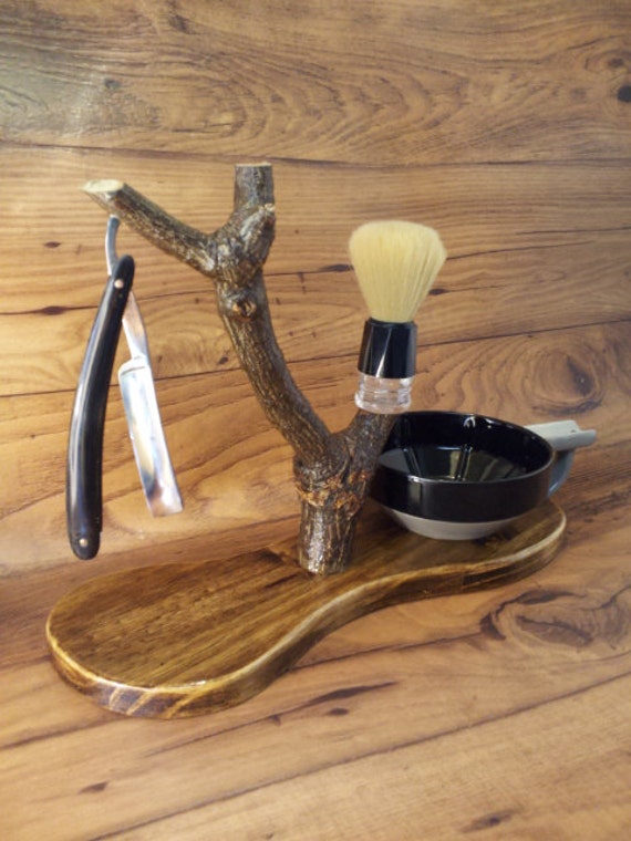 Items similar to straight razor stand, Extra included