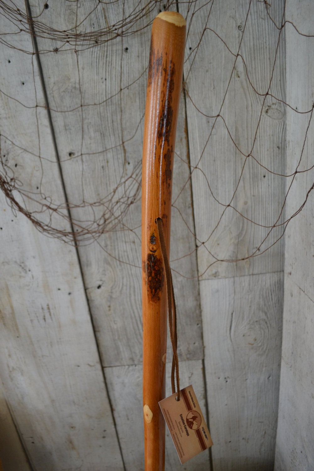 Plain Walking Stick Staff Natural Hiking Stick Hickory 991