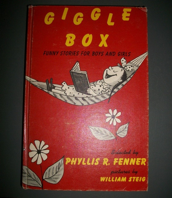 Vintage Book Giggle Box Funny Stories for Boys and Girls by