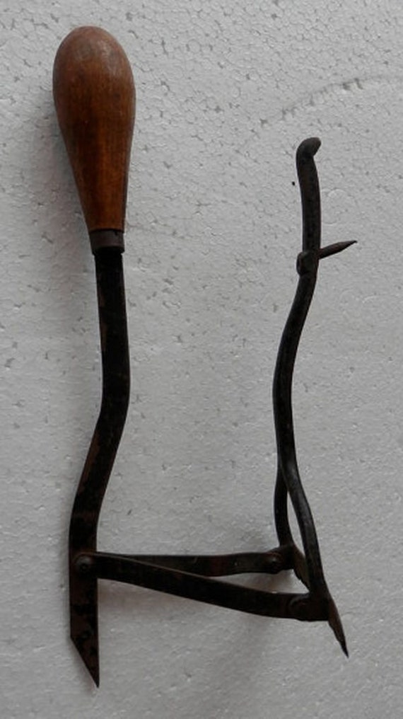 Items similar to neat antique tool carpet stretcher, great for photo