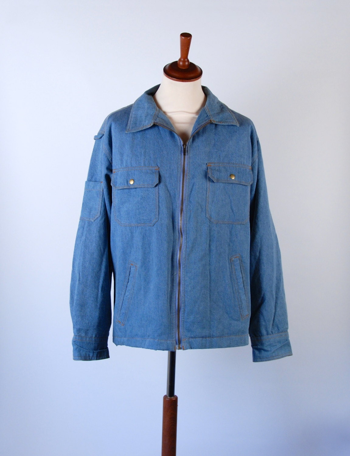 Haband Denim Jacket Duke Denim Heritage Jacket Size by DesertMoss