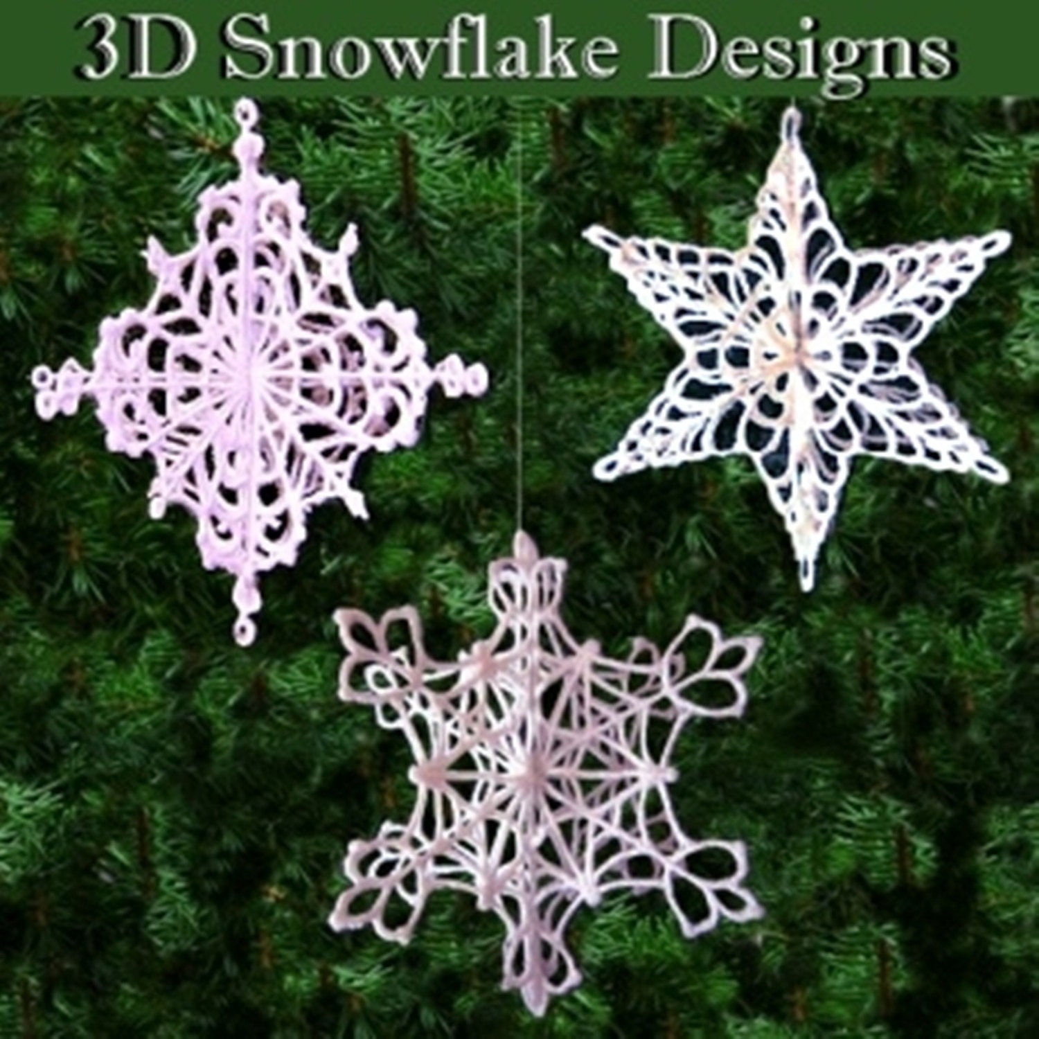 Fsl 3d snowflake collection machine jessecmault designs Fsl 3d snowflake collection machine jessecmault designs