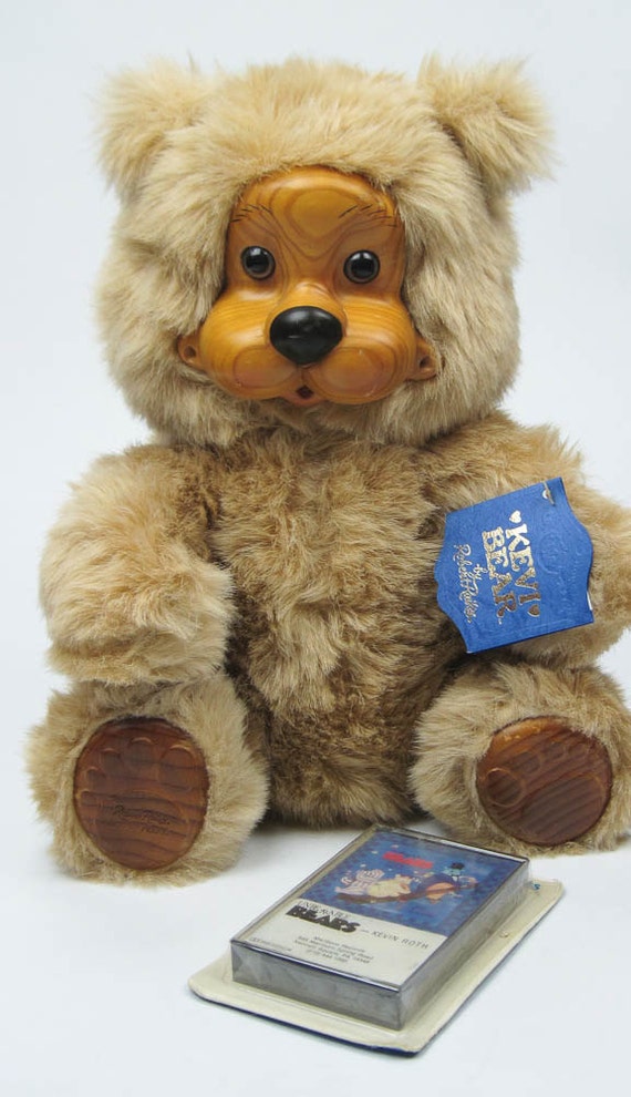 Robert Raikes Collectible Wooden Bear Kevi Signed Limited