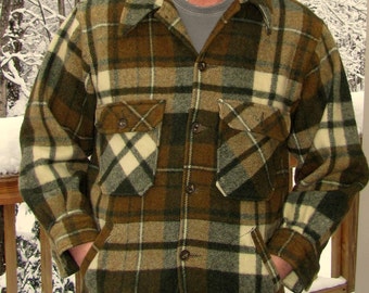 Johnson Woolen Mills Plaid Shirt/Jacket