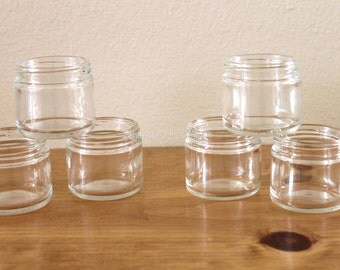 Mason Jar Shot Glasses, 6 Glass Mason Jar Shooter Glasses, Cups, Wedding, Bacherlorette Party Bachelor Party, Mason Jars,