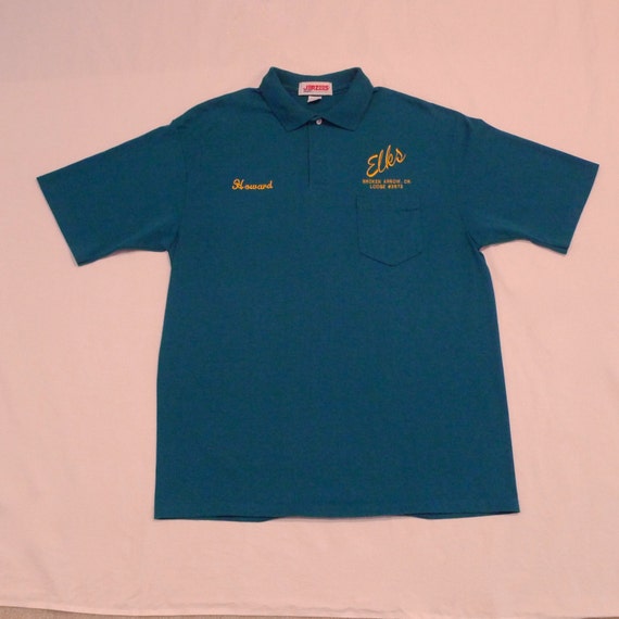 Elks Lodge shirt Vintage Elks Golf Polo Shirt by plattermatter