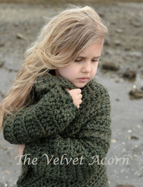 super bulky yarn crochet sweater pattern Thurston 8/10, PATTERN 5/7, CROCHET Sweater (2, 3/4, 11/13, 14/16 The