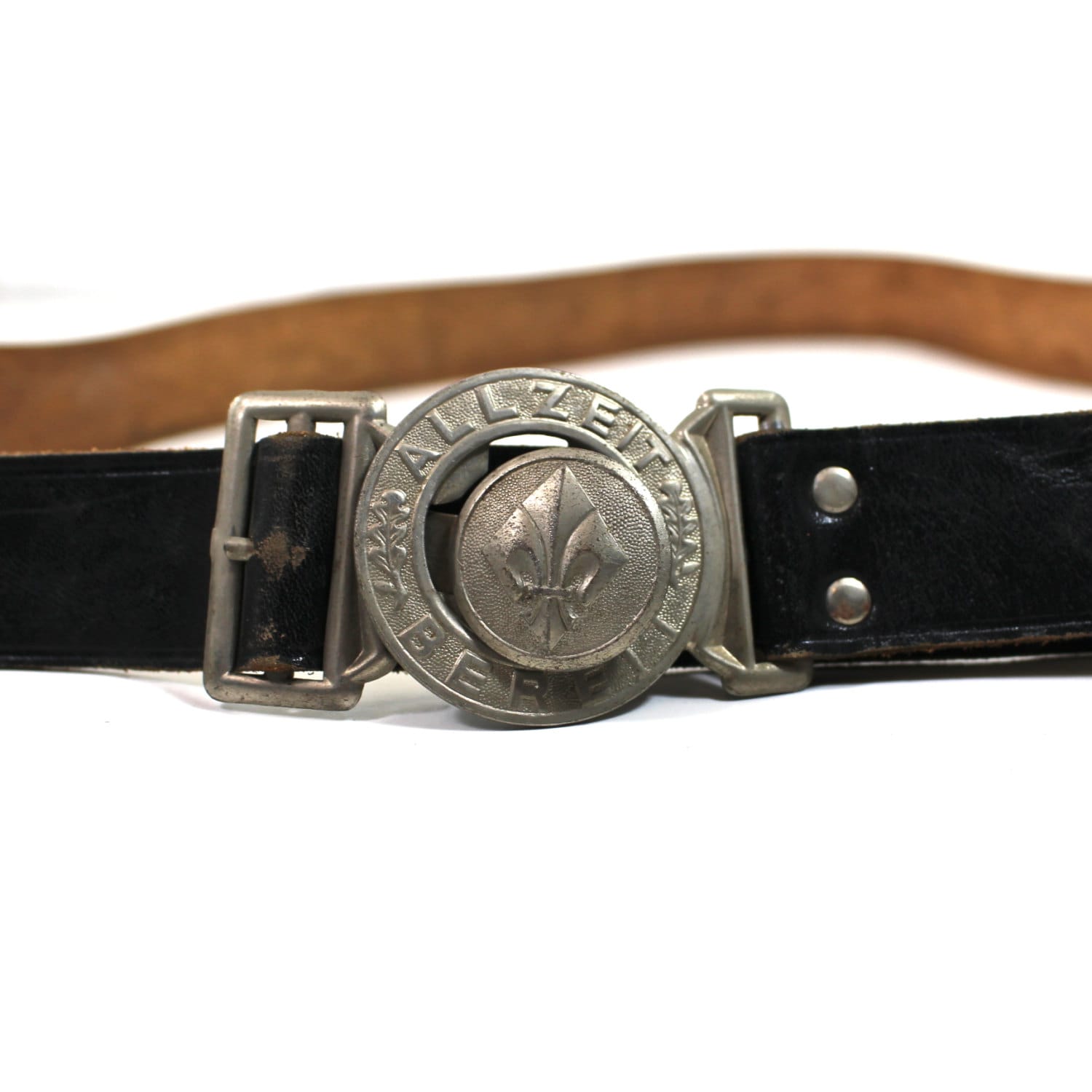 Vintage German Allzeit Bereit Boy Scout Belt
