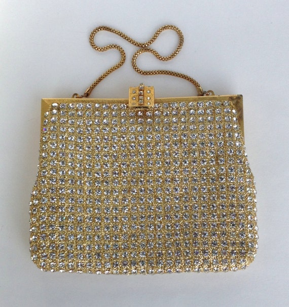 Exquisite Vintage Rhinestone Evening Purse Exquisite Vintage Rhinestone Evening Purse