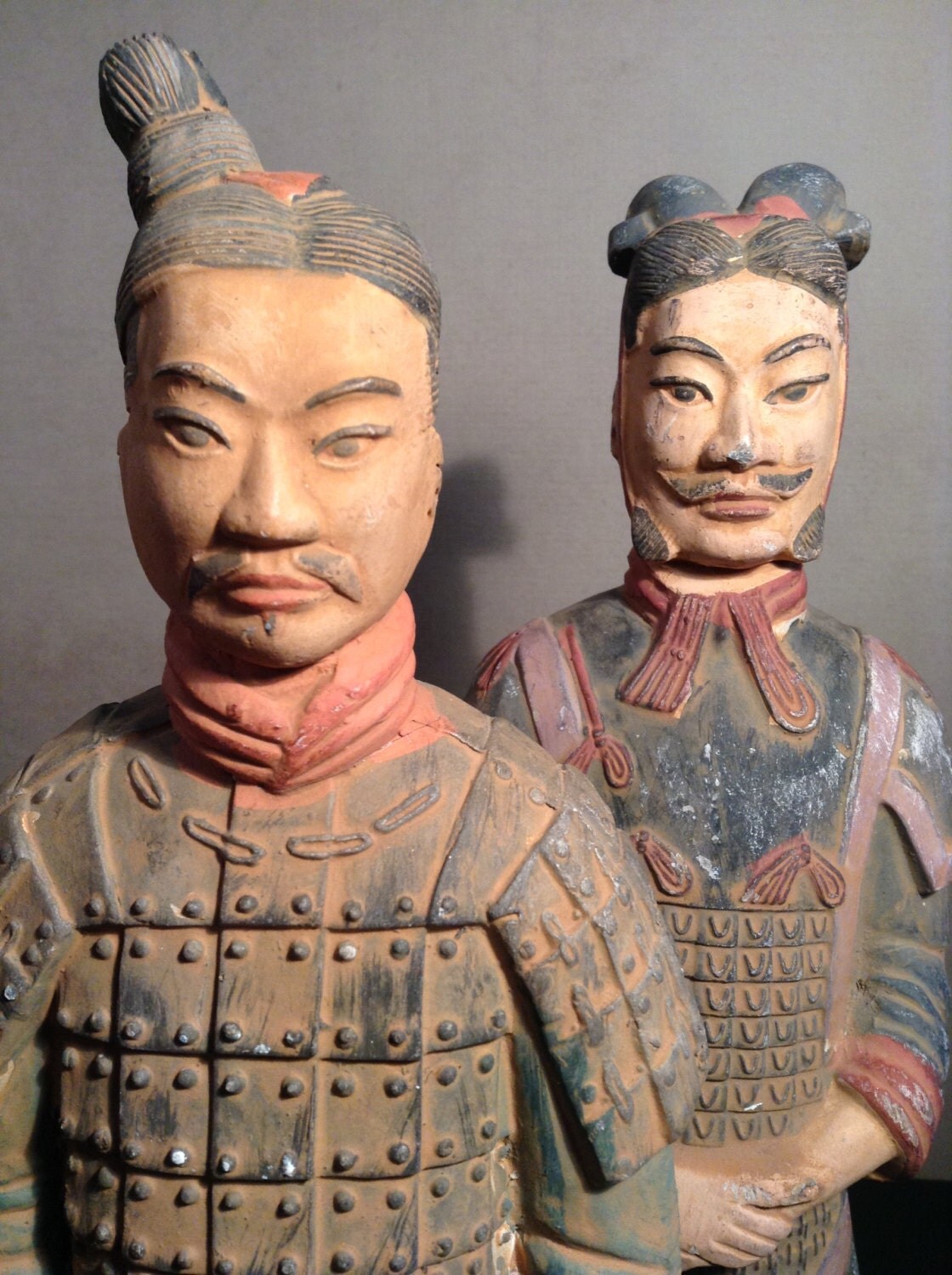 Vintage Chinese terra cotta soldiers terra cotta warriors