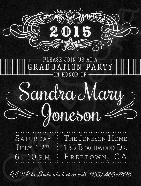 Best Graduation Invitation Designs 1