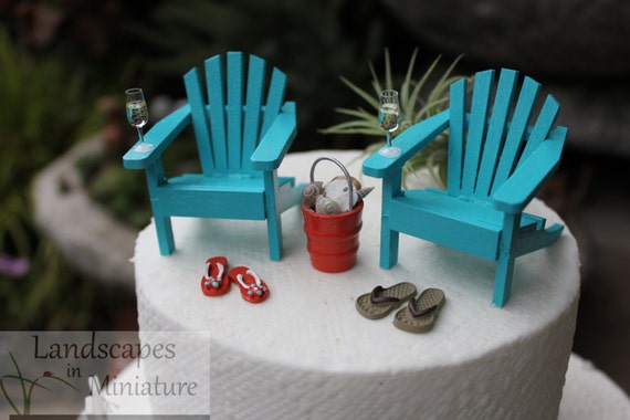 Items similar to Beach Theme Wedding Cake Topper - BASIC 