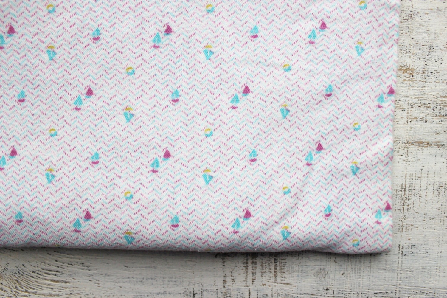 Vintage flannel fabric by the yard in 1 by HandyHappyVintage