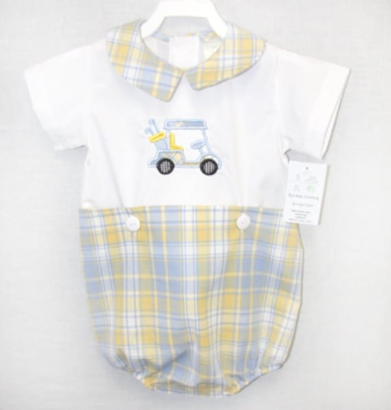 baby golf polo onesie