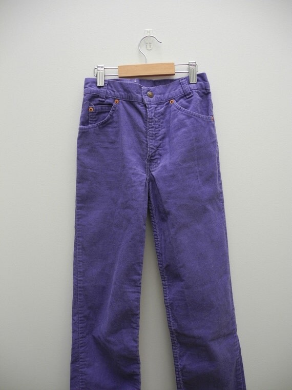 purple levi jeans