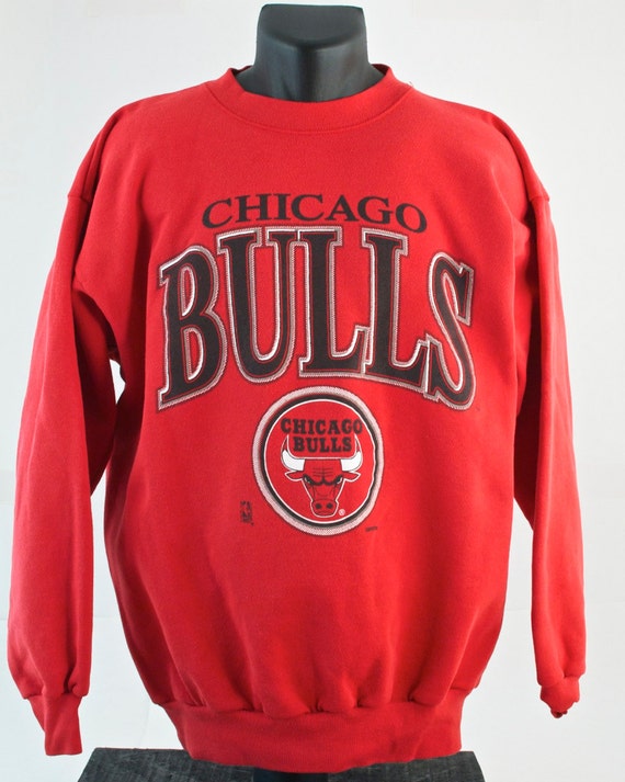 Chicago Bulls vintage sweatshirt oversized by HartfordAndUnion