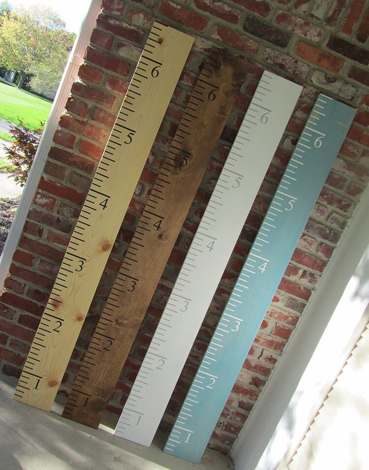 ruler growth chart by shescraftyllc on etsy