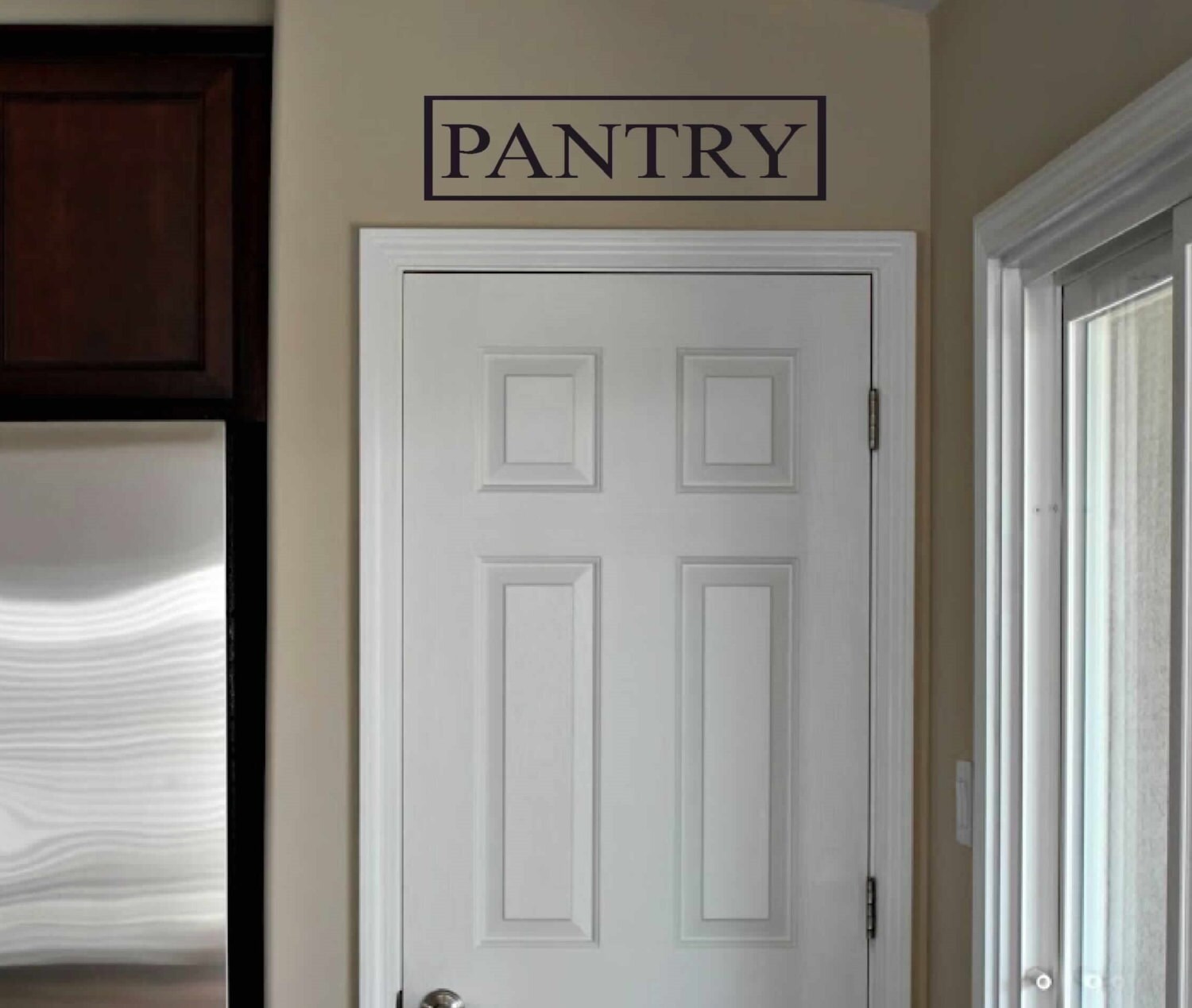 Pantry door decal Pantry decal Pantry door Vinyl Lettering
